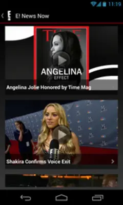 E! Online android App screenshot 0